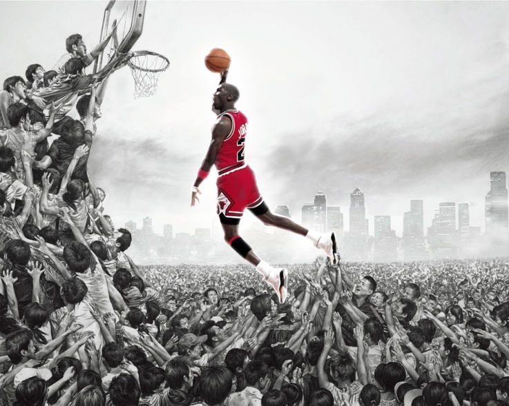 Michael Jordan Art