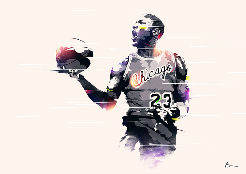 Michael Jordan Art
