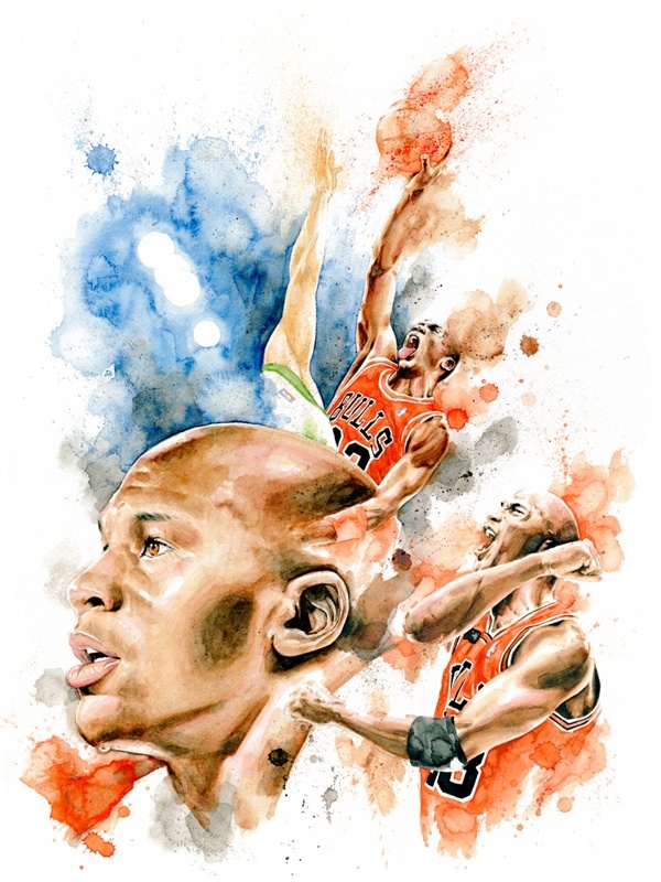 Michael Jordan Art