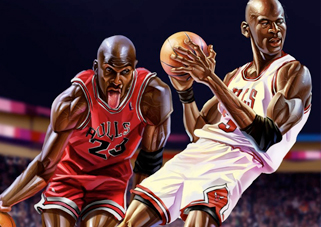 Michael Jordan Art